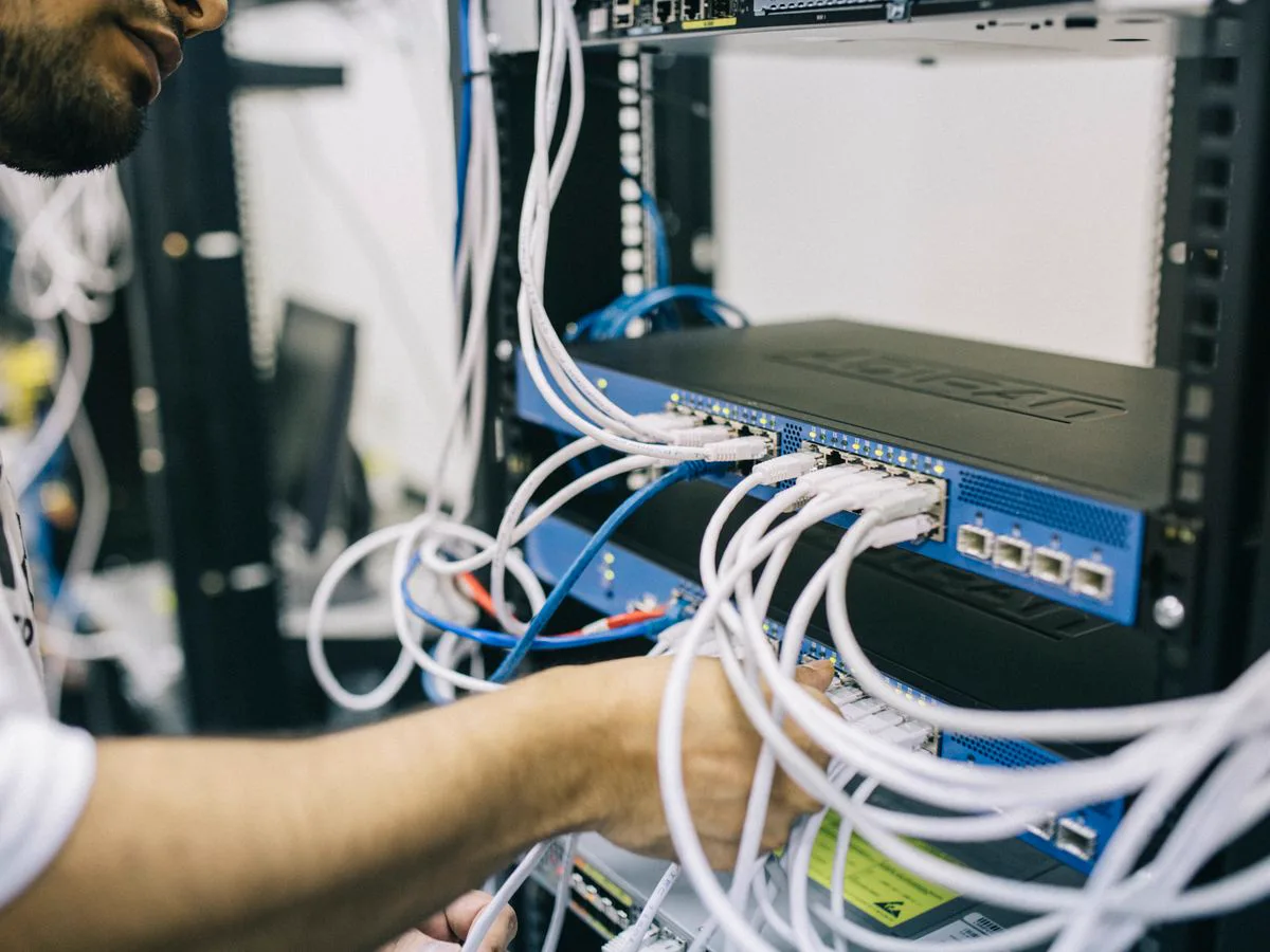 Network Cabling installation project by Lynn-Tech in Lebanon — example 2